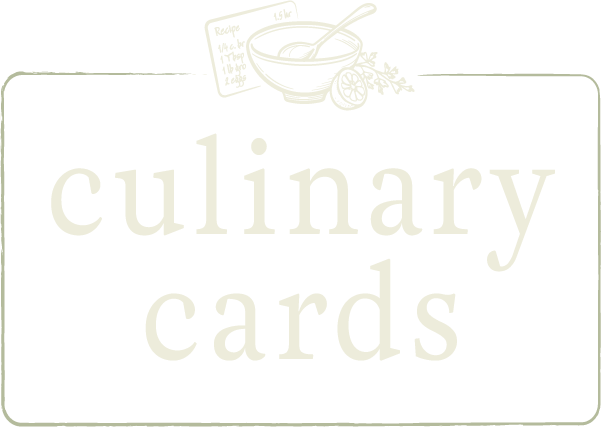 Commercial Kitchen & Restaurant Recipe Cards Culinary Cards